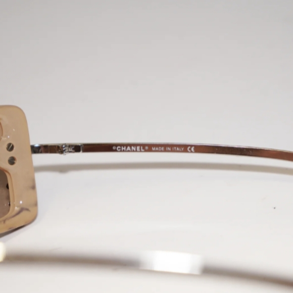 Chanel Diamond Studs Vintage Shield Sunglasses - Picture 5 of 9